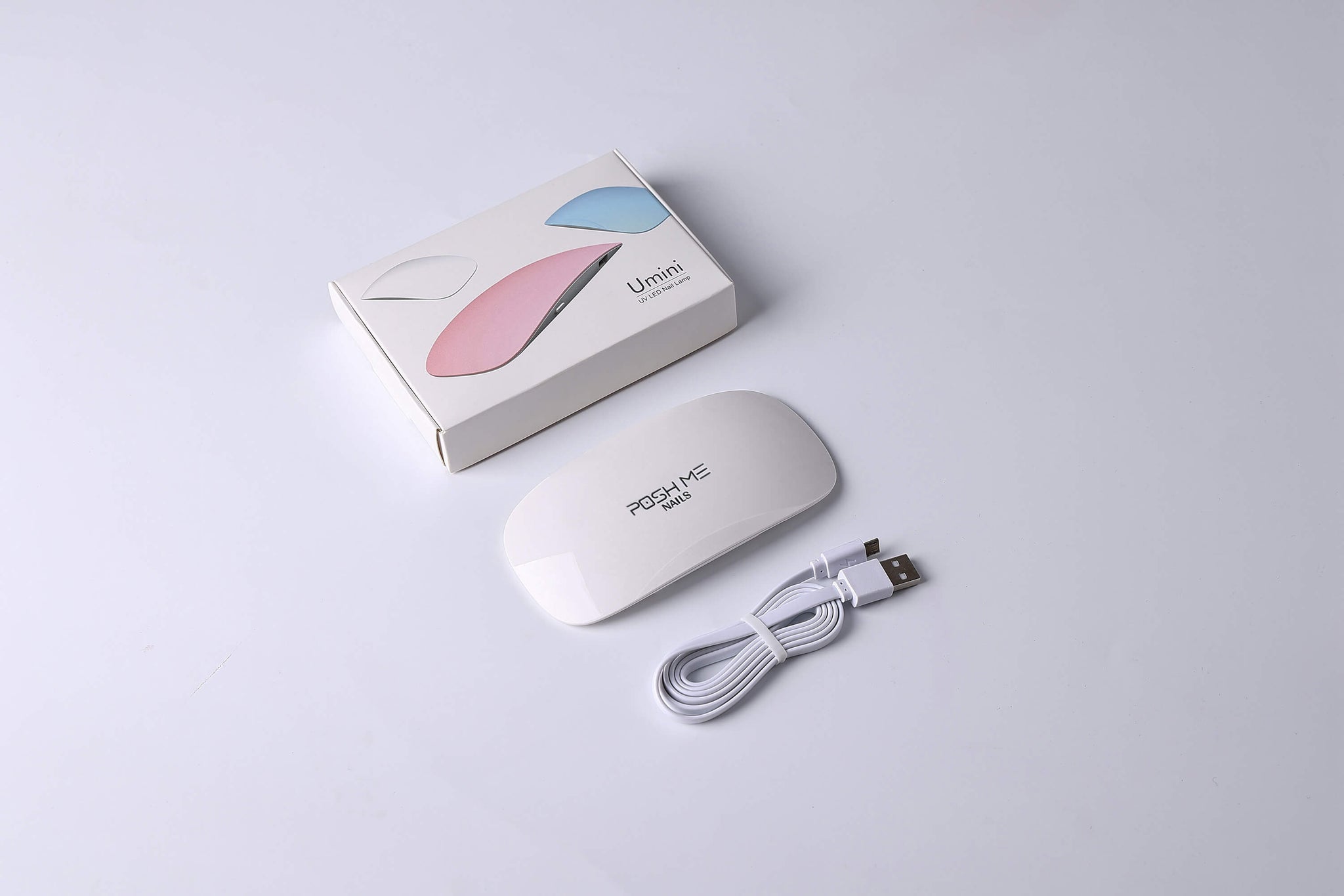 Compact and portable UV LED Nail Lamp for curing gel polish